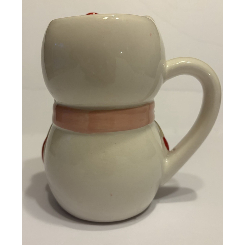 Hello Kitty Ceramic Snowman Mug Sanrio 20 Oz Silver Buffalo - Picture 2 of 8